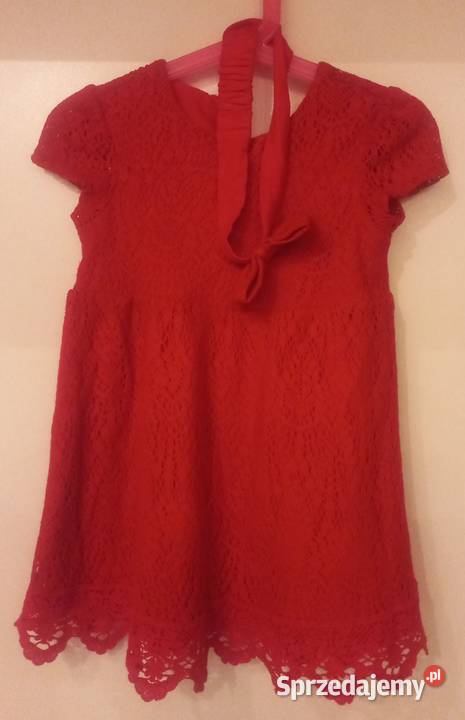 Sukienka koronkowa firmy HM rozmiar 92 Śrem sprzedam