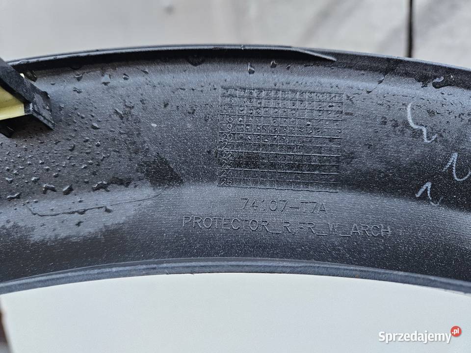 HONDA HRV HRV II LISTWA BŁOTNIKA PRAWY PRZÓD wielkopolskie