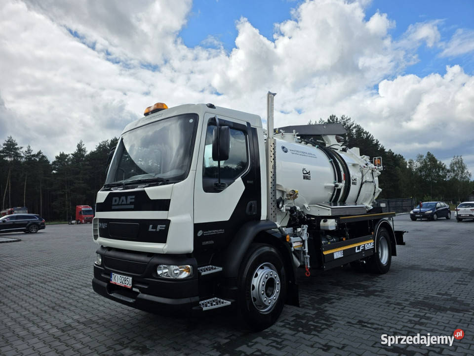 DAF WHALE WUKO KOMBI DO CZYSZCZENIA KANAŁÓW WUKO Samochody ciężarowe Daleszyce sprzedam