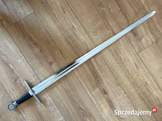 Miecz rycerski kuty do walki rękodzieło warmińsko-mazurskie Mrągowo