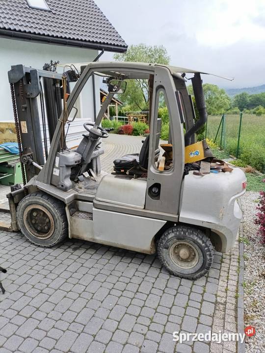 Wózek widłowy Nissan 3 t diesel Toyota Maków Podhalański sprzedam
