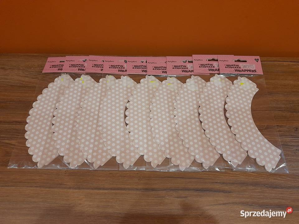 Papilotki na muffinki Sweet Pozostałe wielkopolskie Konin