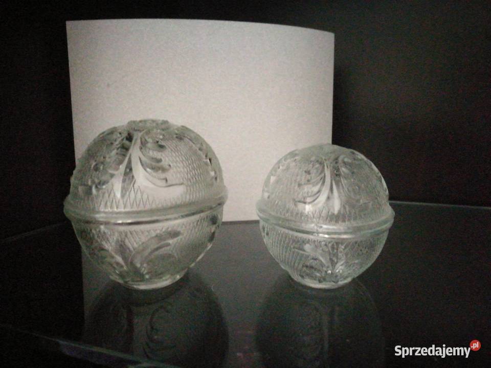 Jajka szklane Ząbkowice komplet sprzedam