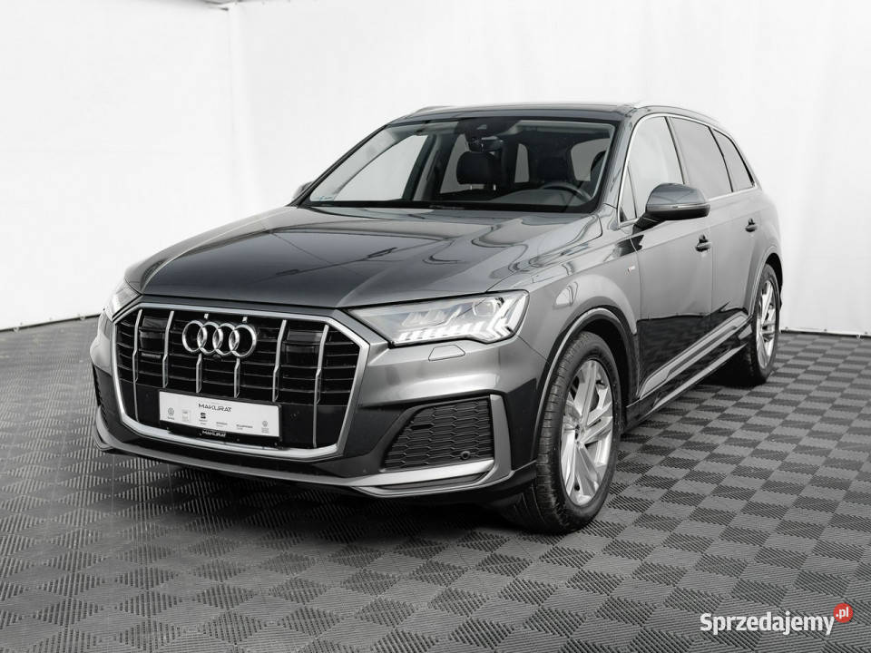 Audi Q7 DW3PF4645 TDI mHEV Quattro S Line Podgrz asystent pasa ruchu Gdańsk
