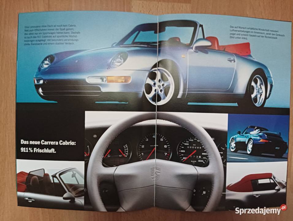 Katalog prospekt Porsche 911928968 Bieruń sprzedam
