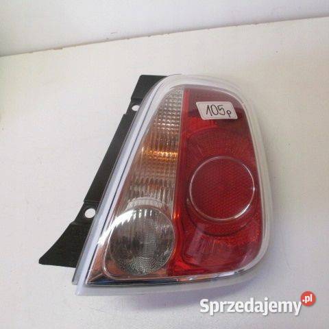 LAMPA TYŁ PRAWA FIAT 500 CABRIO EUROPA 2009R