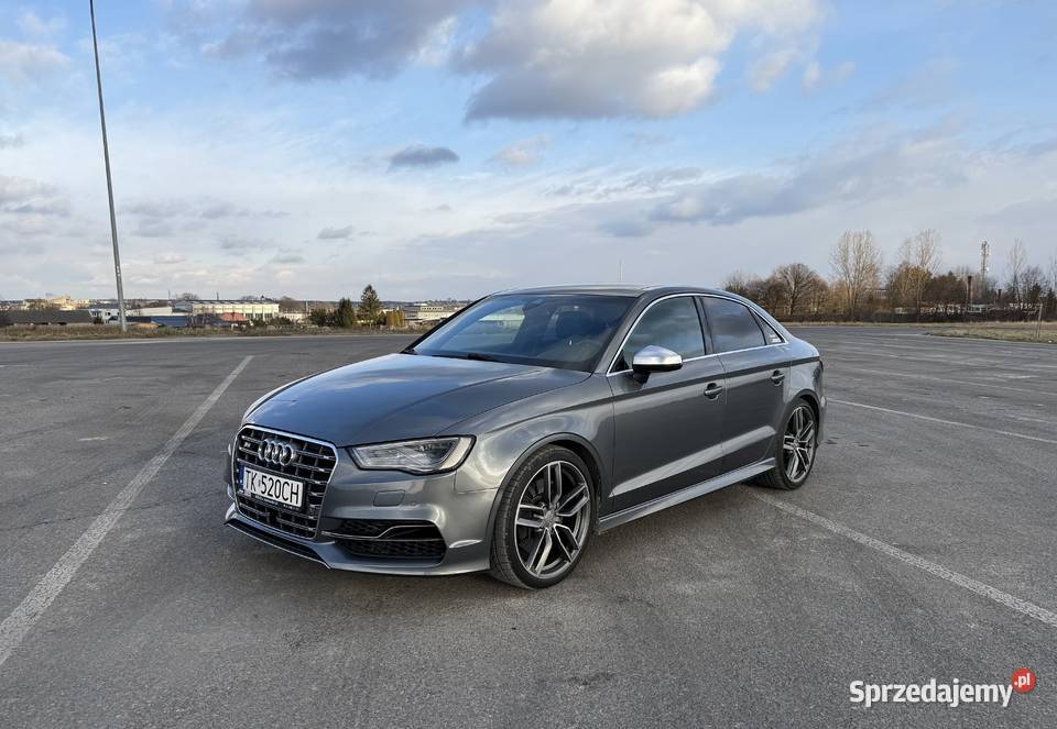 Audi S3 8V perfekt stan Bang Quatro STronic Rok produkcji 2015 świętokrzyskie Rytwiany
