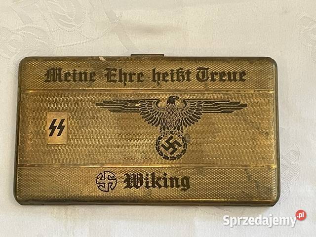 Papierośnica niemiecka III Rzesza Wiking Kraków