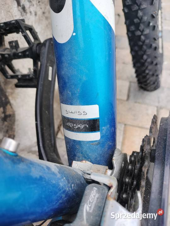 Superduty biało niebieski rower górski koła 26 Urszulin