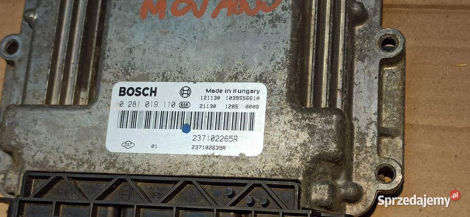 KOMPUTER SILNIKA RENAULT MASTER III 3 23 DCI Komputery dolnośląskie Bolesławiec