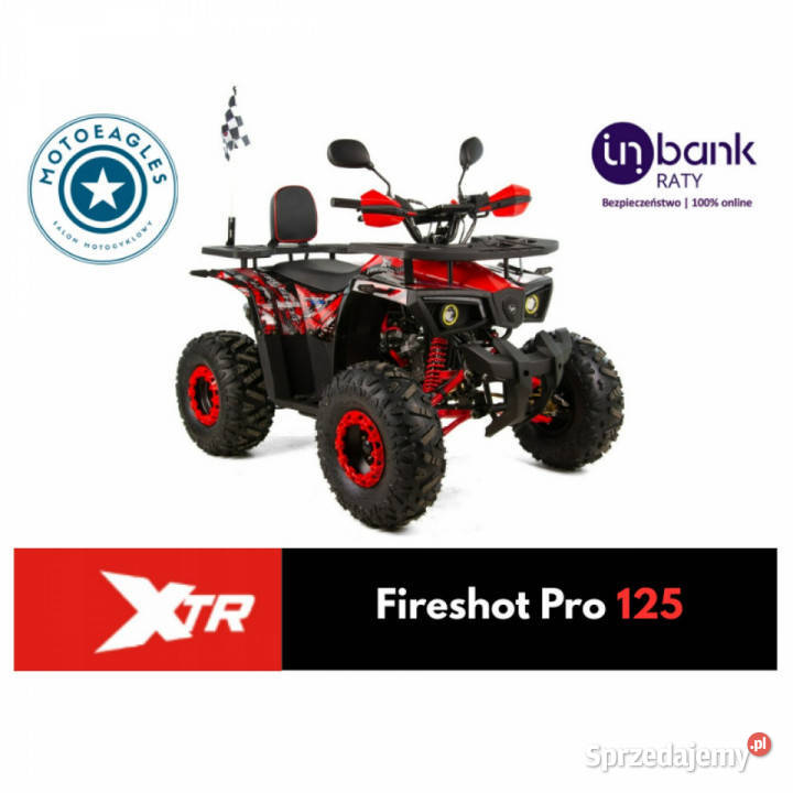 XTR Inny Quad XTR Fireshot Pro 125 Transport benzyna