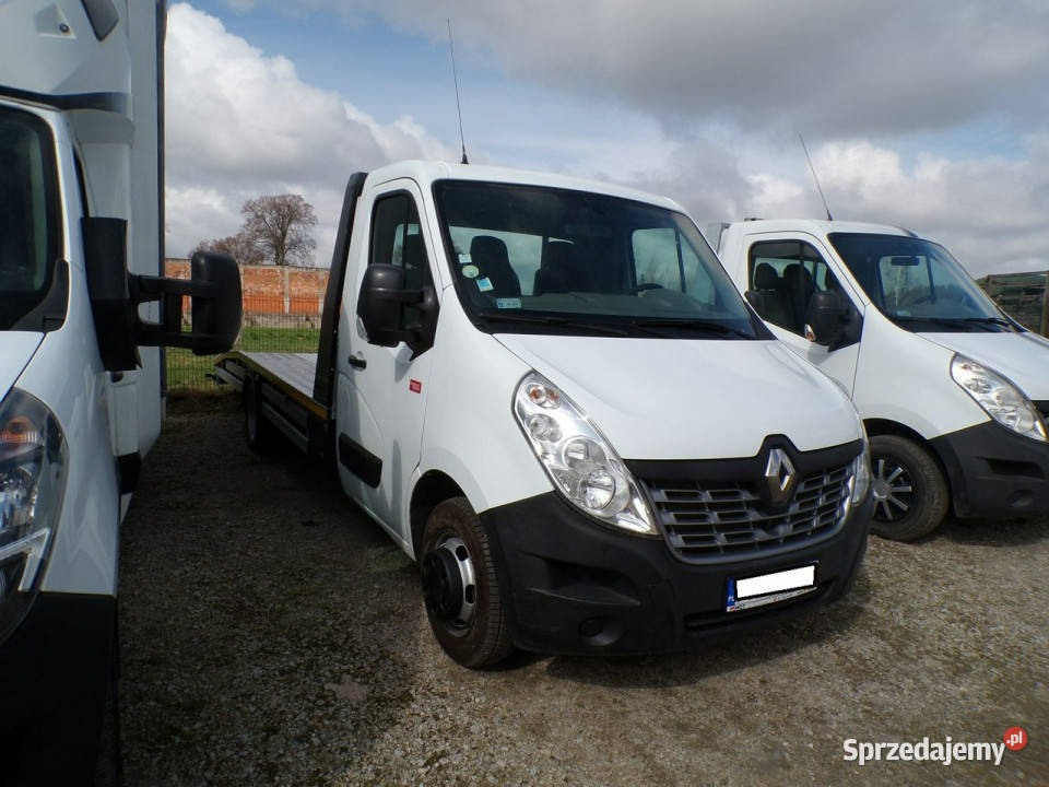 Renault Master auto laweta pomoc drogowa auto klimatyzacja