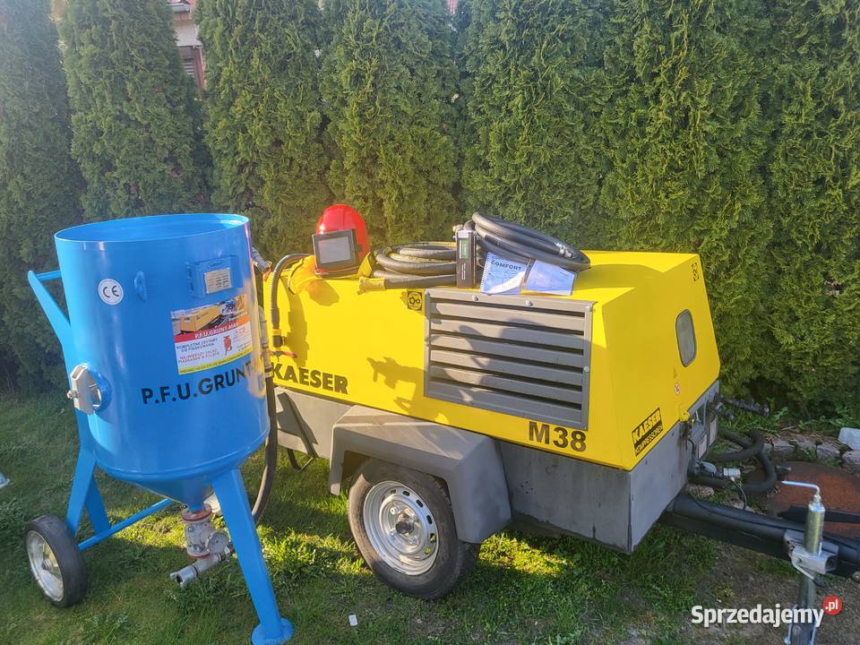 Kompletny zestaw do piaskowania Piaskarka Szczecin