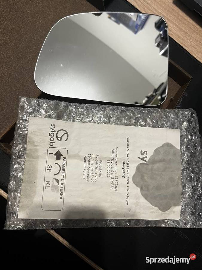 Suzuki Vitara 1988 lustro szkło lewy sferyczny