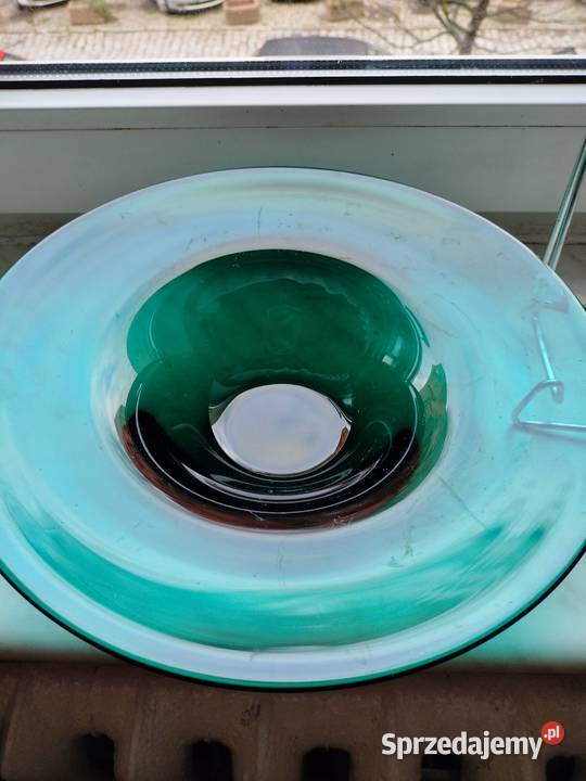 Patera talerz morski kolor szklo 28 Choszczno