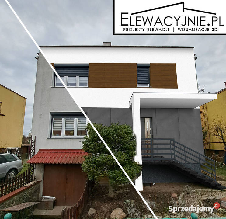 Projekty Elewacji Domów Jednorodzinnych Elewacje Marzeń Poznań Sprzedajemypl 3167