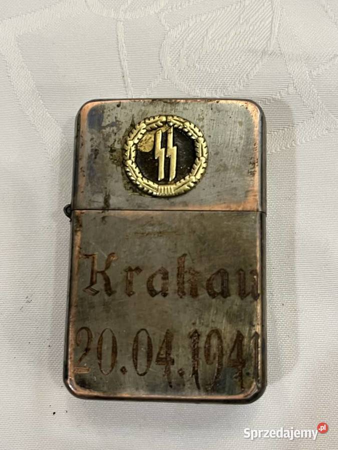 Niemcy zapalniczka benzynowa III Rzesza Kraków