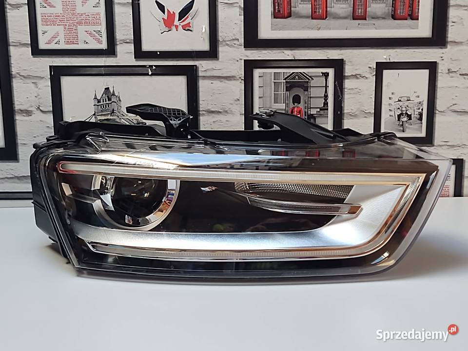 Lampa Prawa Przód BI Xenon Skrętna LED Audi Q3