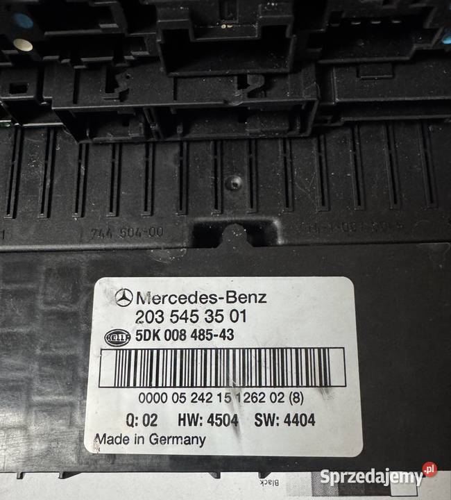 Moduł Sam przedni w203 polift 2035453501 18