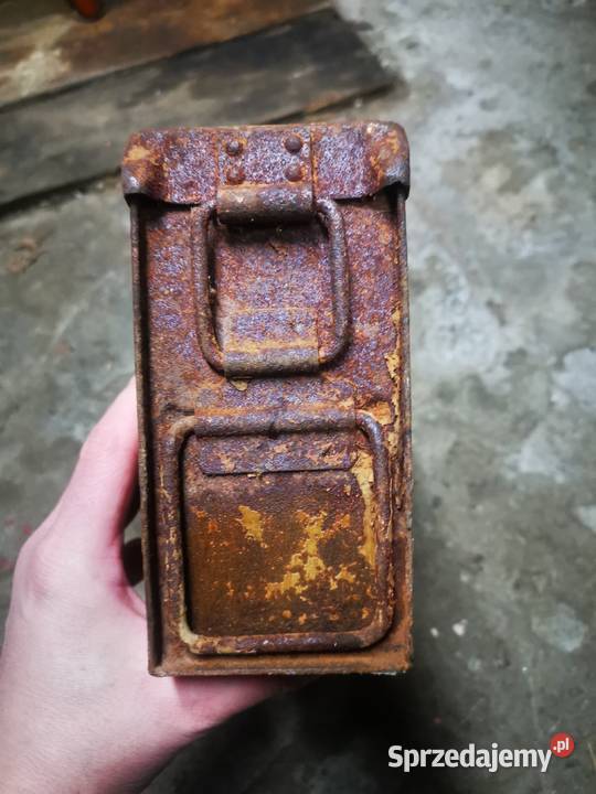 Skrzynka na amunicję mg lubuskie Kostrzyn nad Odrą sprzedam