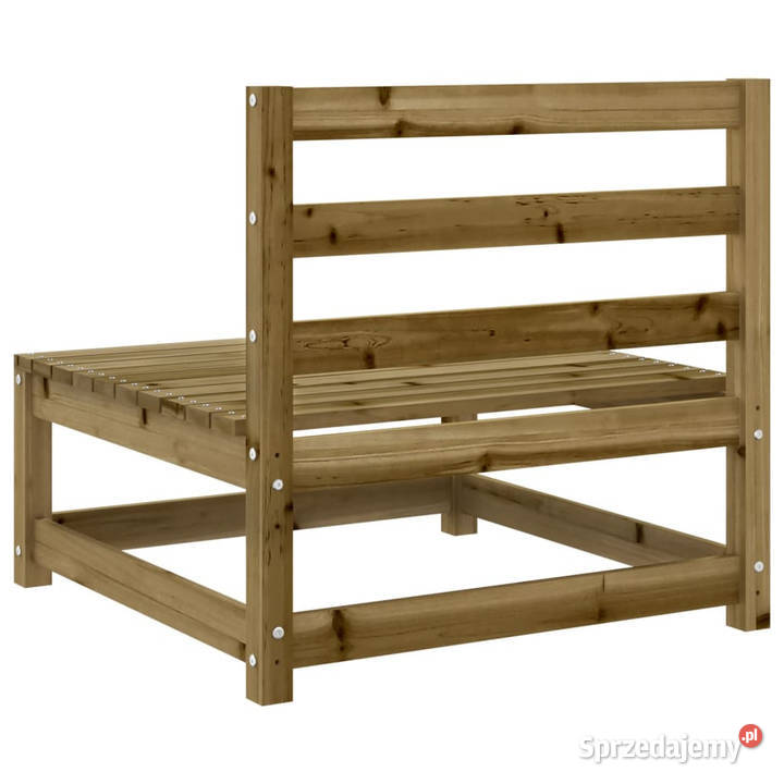 Ogrodowa sofa 70x70x67 impregnowana sosna mazowieckie Warszawa