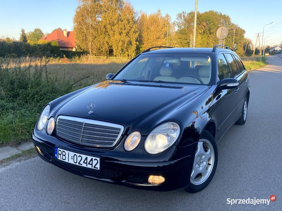 Mercedes-Benz E200 W211 1.8 + Gaz LPG Kombi, Xenon, Skóra BDB ZAMIANA!