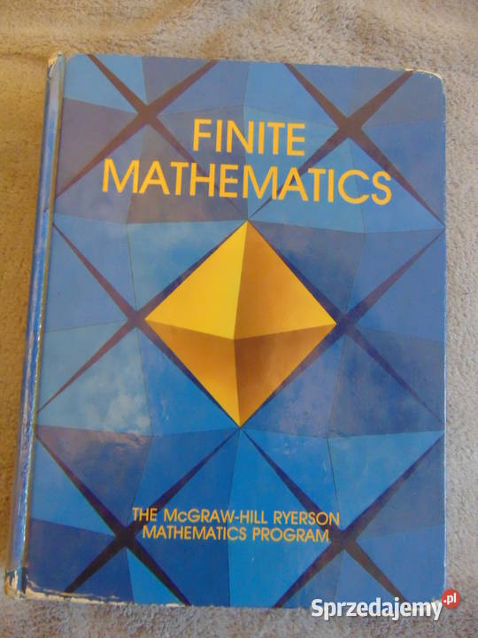 Finite Mathematics A J Stewart Rok wydania 1988 Lublin sprzedam
