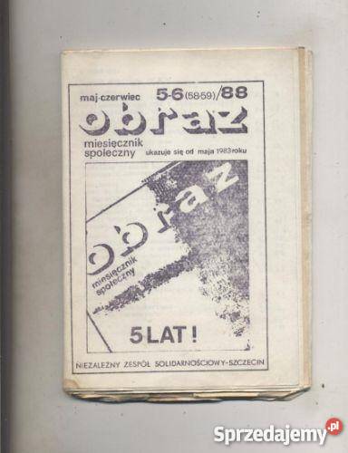 Obrazmiesięcznik społeczny 56 5859 88 Szczecin