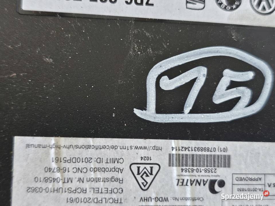 GOLF VI 12r moduł bluetooth 7P6035730J Kielce