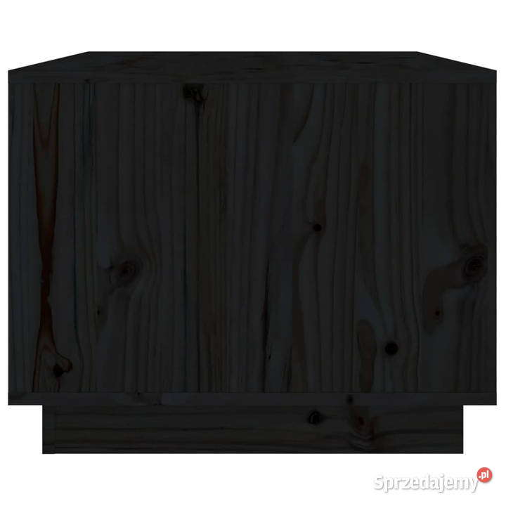 Stolik kawowy czarny 80x50x40 lite drewno Warszawa sprzedam