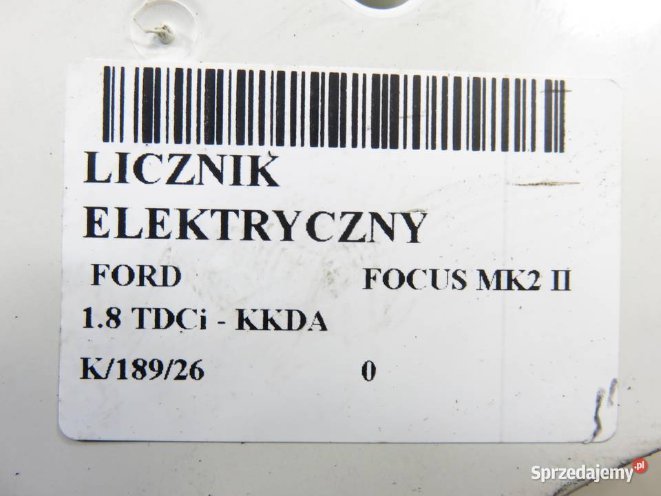 LICZNIK FORD FOCUS MK2 II 18 TDCi 115 KKDA