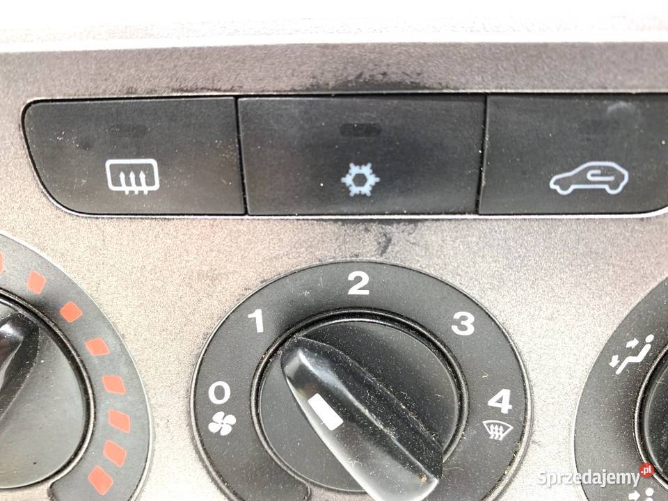 PANEL STEROWANIA NAWIEWU FIAT PUNTO EVO osobowe