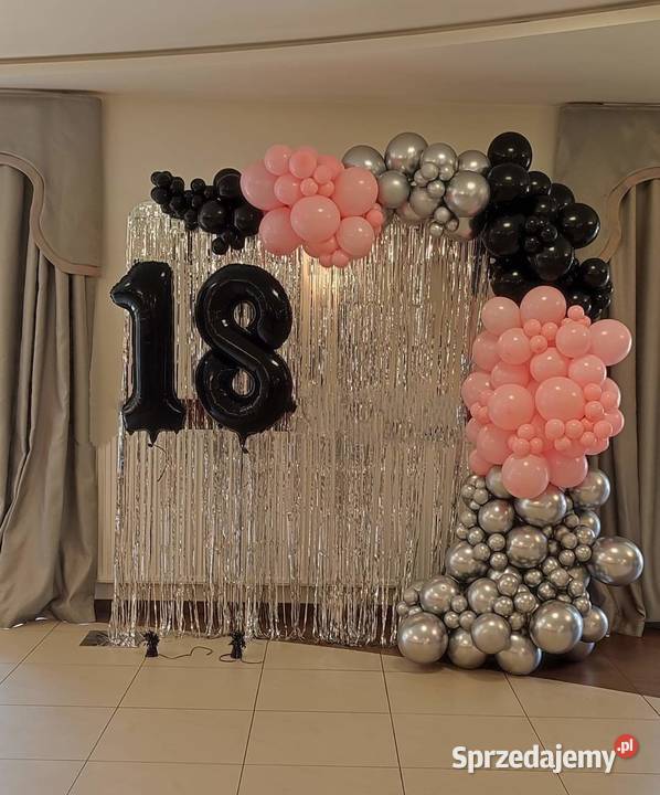 Ścianki z balonów balony girlandy bukiety z Pozostałe Śluby, wesela, przyjęcia