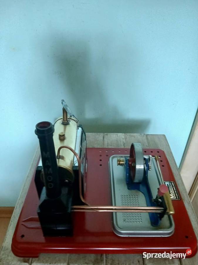 Kolekcjonerski model maszyny parowej Kraków