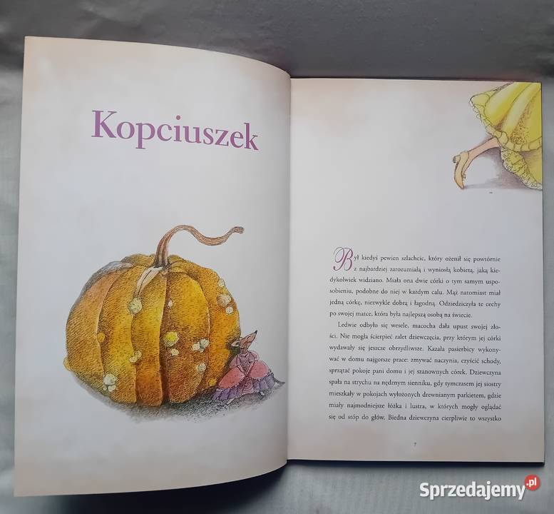 Baśnie świata Kopciuszek i inne baśnie GW Foksal ISBN 9788328018860 Koźminek