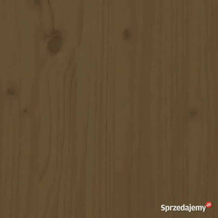 Wezgłowie łóżka miodowy brąz 156x3x63 lite Warszawa