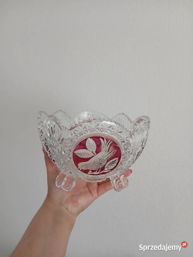 Krysztalowa misa Anna Htte Kraków sprzedam