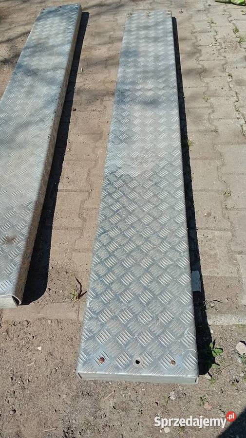 Solidne najazdy aluminiowe 250cmx35 Gliwice sprzedam