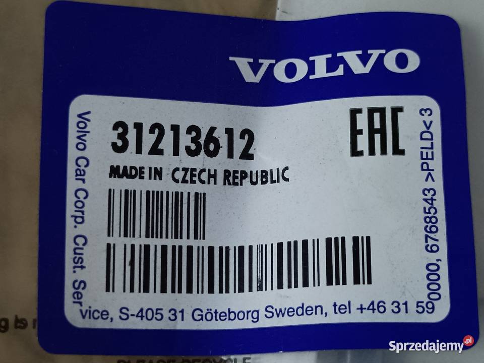 VOLVO V40 V60 XC60 NAPIS EMBLEMAT ZNACZEK LOGO Pleszew