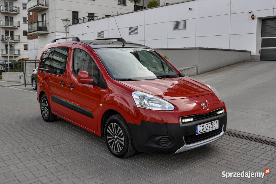 Peugeot Partner 16 LPG Lift 2012 r Bezwypadkowy nieuszkodzony Wrocław sprzedam