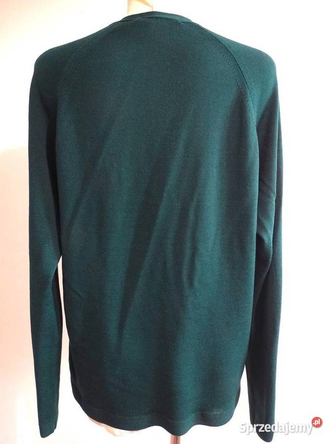 Sweter Kardigan Wełniany 100 Wełna Dziewicza Łomża