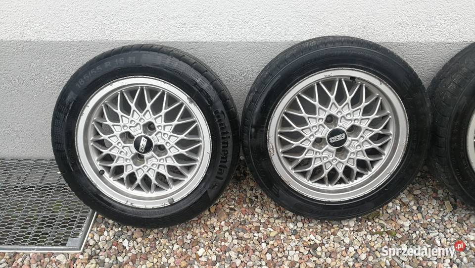 Felgi aluminiowe BBS RA 375 6JX15 ET35 4x100 VW
