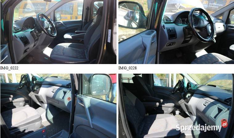 Syndyk sprzeda Mercedes Benz VITO rprod 2008 Wałcz