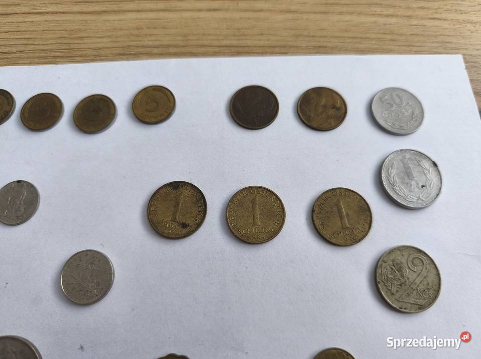 Stare monety polskie zagraniczne Bielsko-Biała