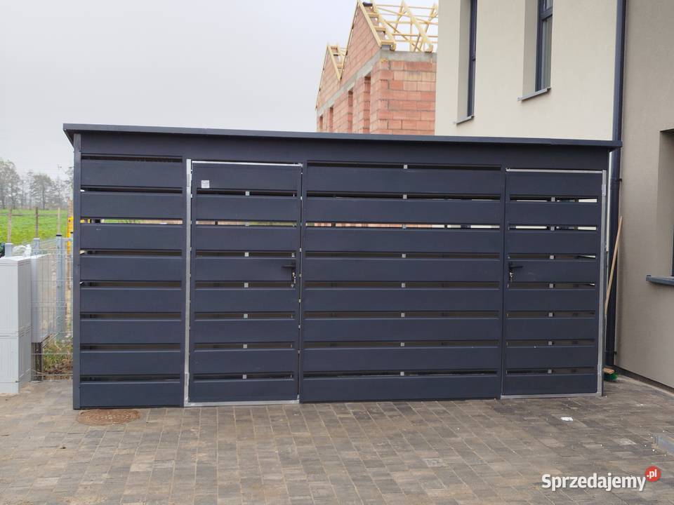 Wiata Altana Śmietnikowa Magazyn ŚMIETNIK