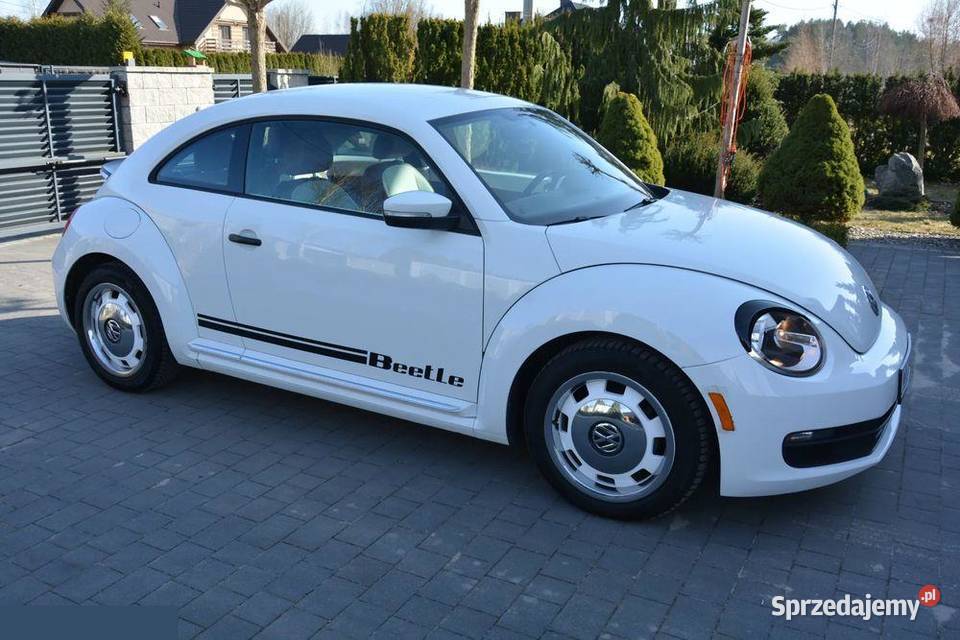 Volkswagen Beetle 18 Turbo170 2016r Automat Beetle mazowieckie Dziękowizna