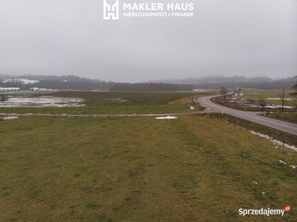 Działka z możliwością uzyskania warunków asfalt Rowele
