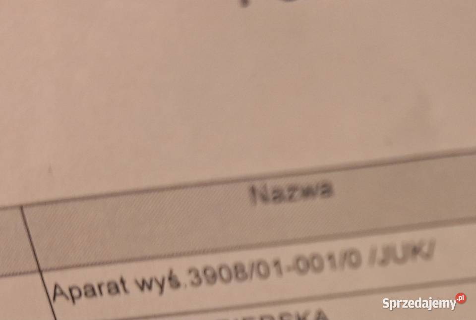 Aparat wysiewający do Siewnik Poplonu Unia Alfa