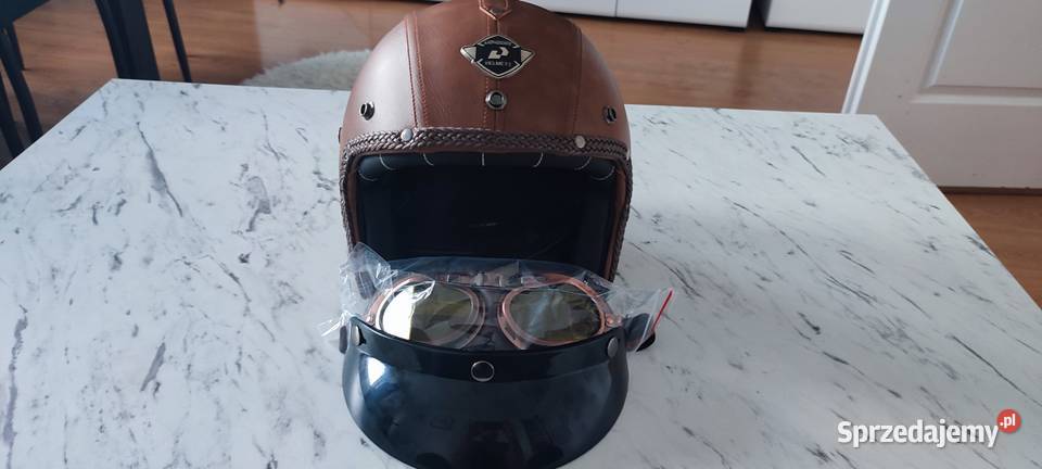 Kask cafe racer Harley chopper vintage Kaski Kołbiel sprzedam