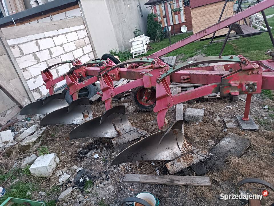 Pług unia tur 4 skiby resor mazowieckie Iłża